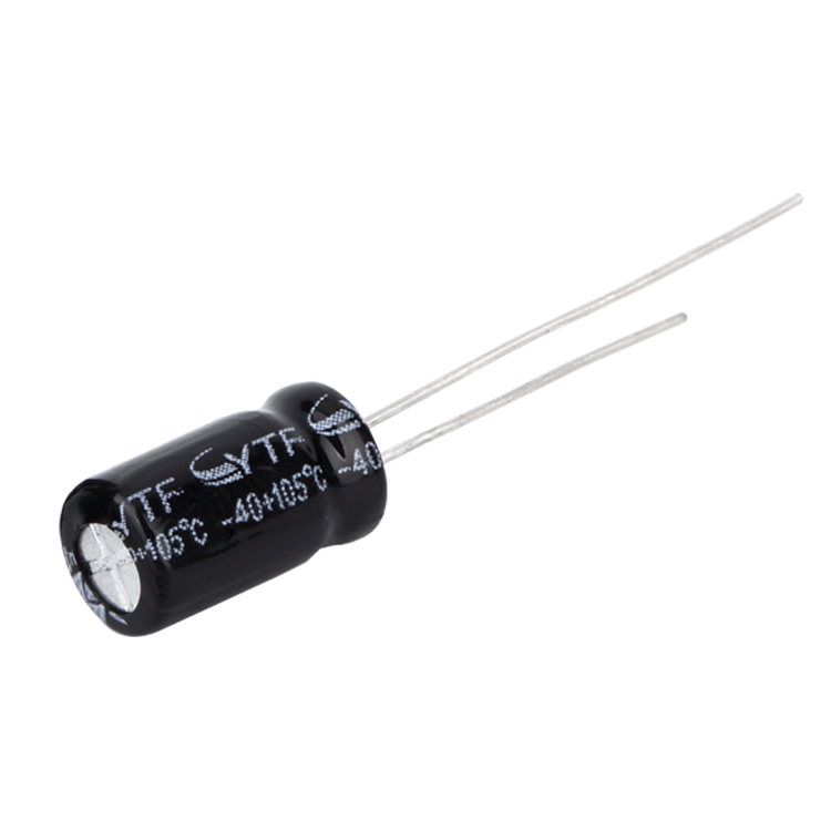 ytf标准品105℃ 47UF/50V 6*11mm 50V47UF电源主板插件电解电容