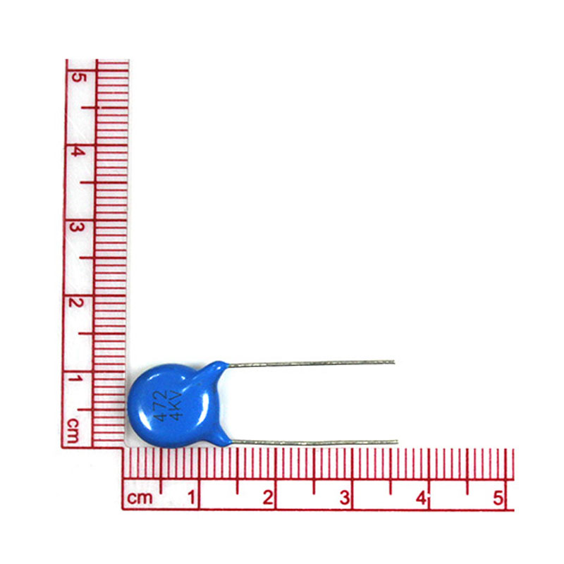 高压瓷片电容4KV472K 片径9mm 4.7nF 472K/4KV 焊机维修常 用电容