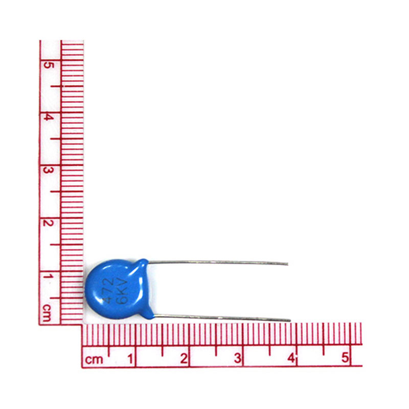 国产原装CT81高压瓷片电容6KV472K 6000V 4.7NF 直插高压电 容厂家