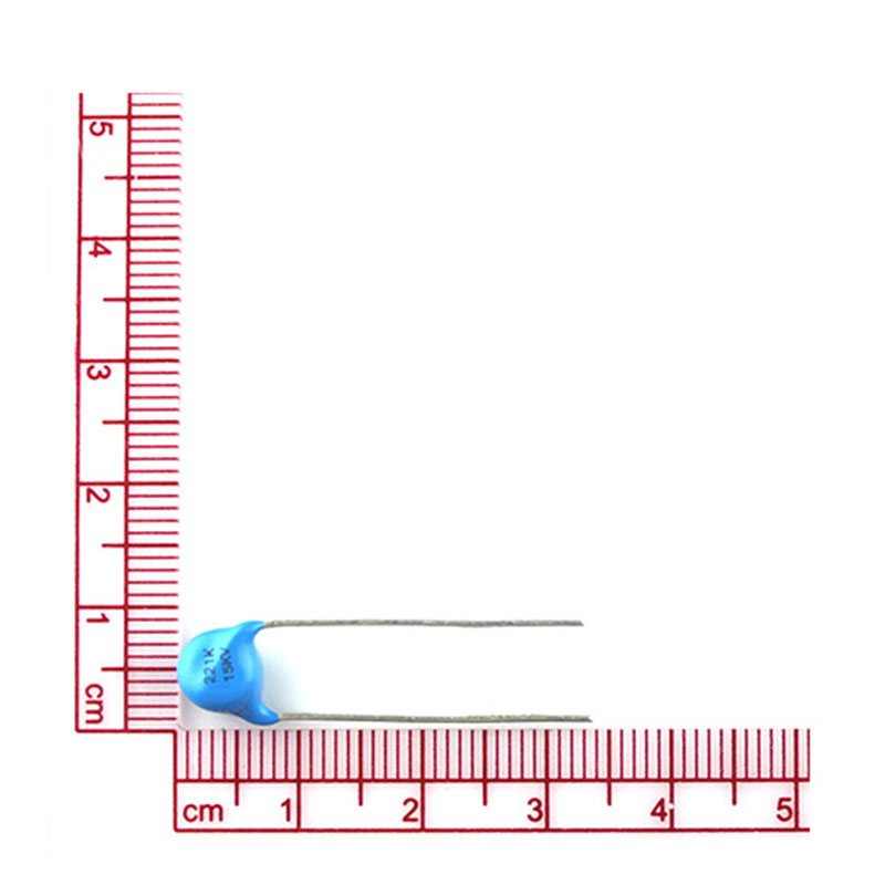 大芯片 超高压瓷片电容15KV221K P=7.5mm 221K/15KV瓷片电 容厂家