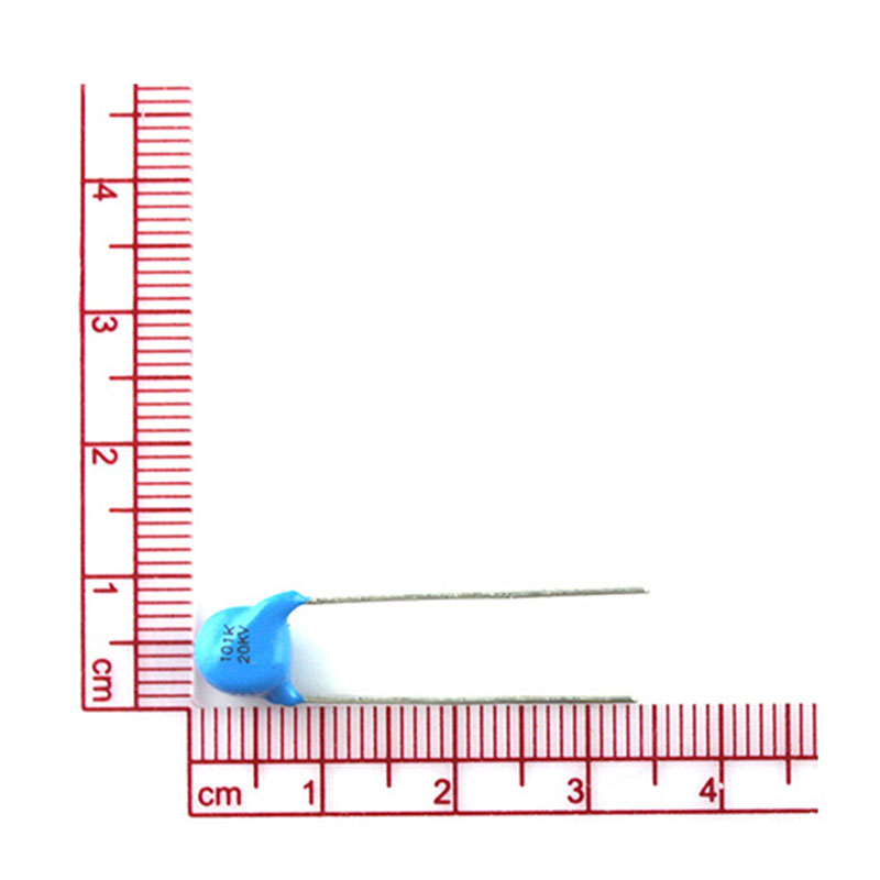 高压瓷片电容20KV101K 100PF 片径6.7mm 101K/20KV电焊机瓷 介电容