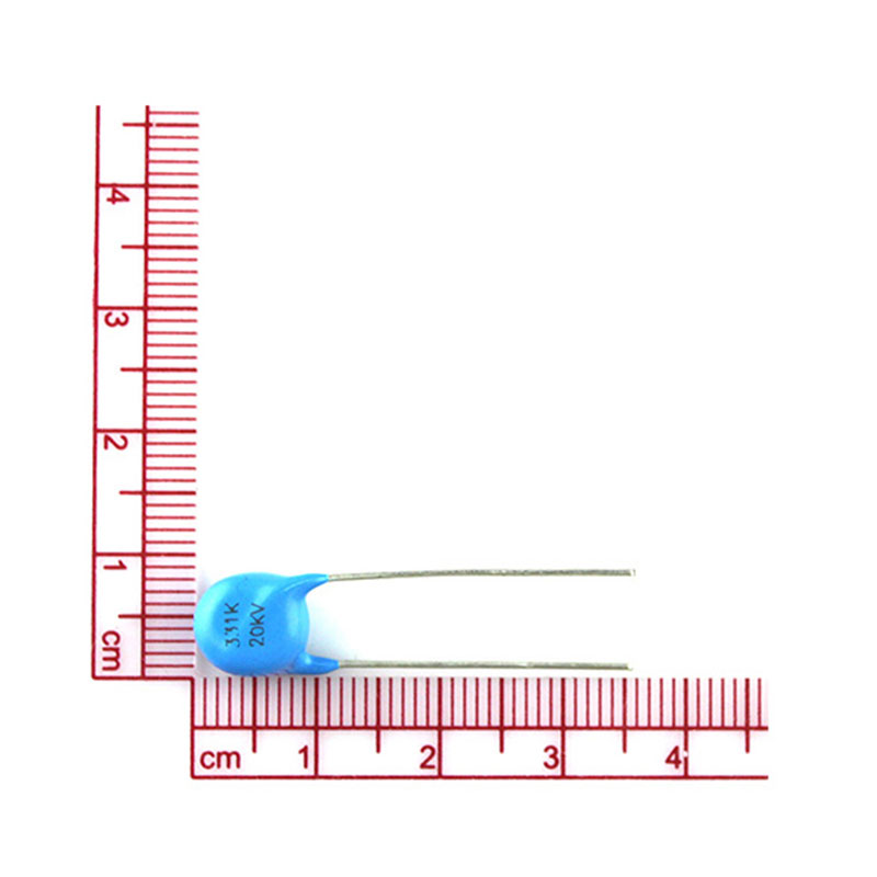 工厂批发20KV331K高压瓷片电容 330PF 片径8.4mm 331K/20KV空调机常 用电容