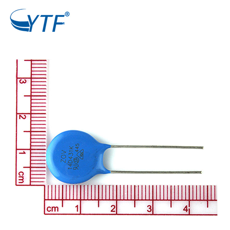 环保无铅压敏电阻14D431K 430V 14D-431K防雷 耐高温压敏电阻工厂